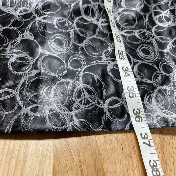 Vera Wang Lavender Label Belted Bubble Circle Sheath Dress V-Neck Size 4 Black - Picture 10 of 10